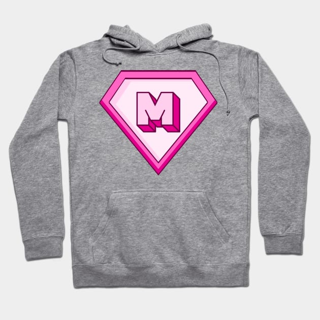 Super Mommy in pink Hoodie by Once Upon a Find Couture 